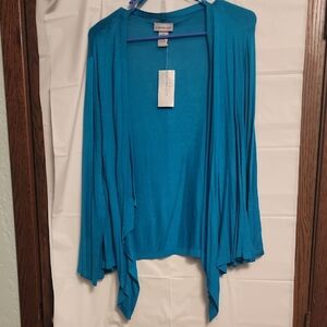 Catherines Teal Knit Cardigan